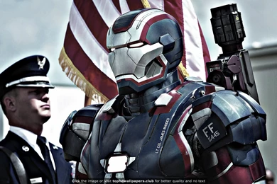 Iron Patriot In Iron Man 3 4K Or HD Wallpapers For Your PC, Mac Or ...