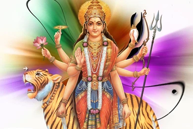 Goddess Durga HD Wallpaper, Goddess Durga Pictures