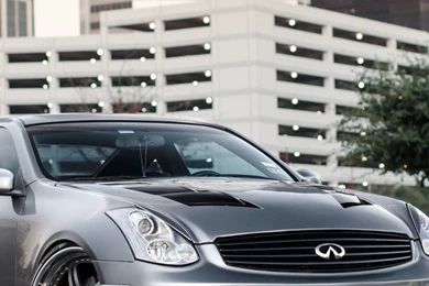 Download Wallpapers 3840x1200 Infiniti G35, Blue, City, Light Dual ...