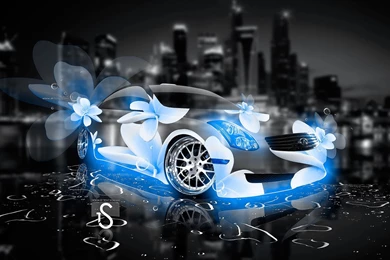 Infiniti G35 Fantasy Flowers City Car 2013 « El Tony