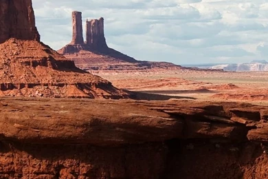 Download Wallpapers 640x1136 Canyon, Desert, Horseback Rider, Wild ...