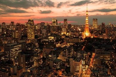 Tokyo Buildings Skyscrapers Tokyo Tower Tower Wallpapers ...