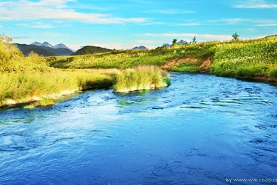 Natural Scenery Around The World Wallpapers 15759   Green Sky ...
