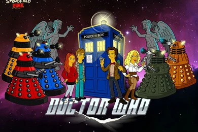 Springfield Punx: Doctor Who Wallpapers