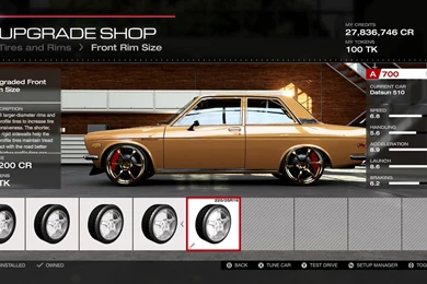 Forza 5   Parts And Tune For Datsun 510 From 3 And Out Series, A ...