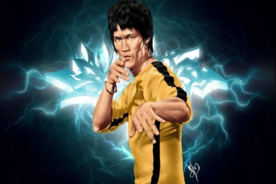 Bruce Lee In UFC Game Desktop Wallpapers