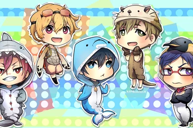 Free! Chibi Wallpapers
