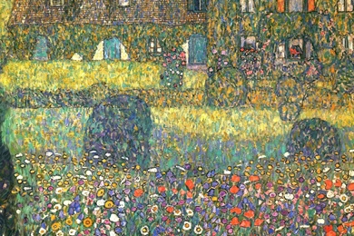 Painting Of Gustav Klimt   Backyard Wallpapers And Images ...