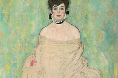 Painting Of Gustav Klimt   Amalie Zuckerkandl Wallpapers And ...