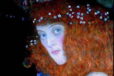 Best Artist   Gustav Klimt   Hope I (detail) 1440x900 Wallpapers