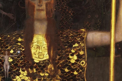Klimt, Gustav   Minerva Or Pallas Athena   Wall Mural & Photo ...