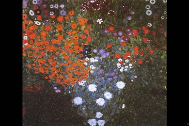 Painting Of Gustav Klimt   Farm Garden Wallpapers And Images ...