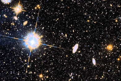 Panning Across Hubble Observations Of The Andromeda Galaxy   YouTube