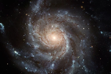 Galaxies Outer Space Pinwheel Galaxy Stars Wallpapers » WallDevil ...