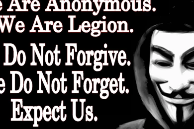 Anonymous iPad 3,4 & Air Wallpapers