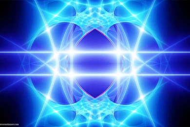 Blue Abstract Backgrounds With Lines And Bright Lights