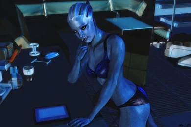 Mass Effect Wallpapers Liara T'soni By Ethaclane On DeviantArt