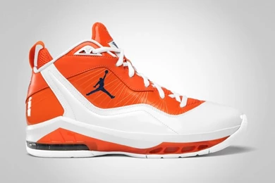 Jordan Melo M8 Syracuse Orange Shoes   Streetball