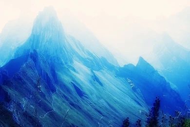 Icy Mountains Wallpapers   Nature Wallpapers