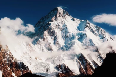 Mountains, Landscapes, Nature, K2, Ice Mountain, Skies, Qogir ...