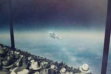 Astronaut In Outer Space Wallpapers