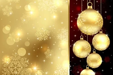 Set Of Christmas Balls Decor Backgrounds Vector 03   Vector ...