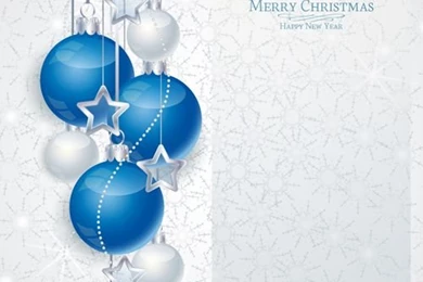 Set Of Christmas Balls Decor Backgrounds Vector 05   Vector ...