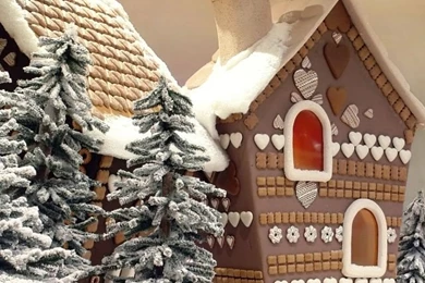 Gingerbread Houses HD Desktop Wallpapers : Widescreen : High ...