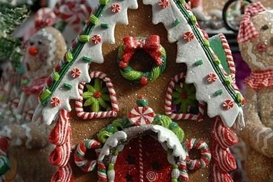Coolest Pretty Gingerbread Houses F68