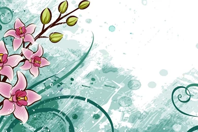 Floral Cartoon Wallpapers   HD Wallpapers