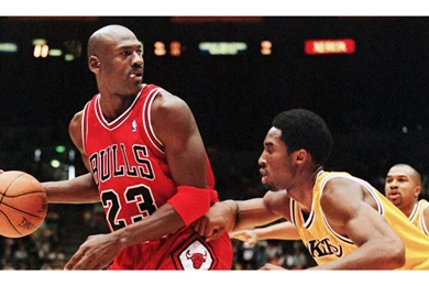 Kobe Bryant Vs Michael Jordan 4K Wallpapers