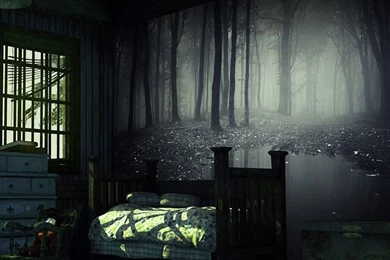 Mysterious Terror Black Forest Mural Personalization Chamber Of ...