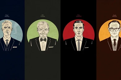 Mad Men Characters Wallpapers   TV Show Wallpapers