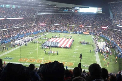 Soldier Field, Section 350, Home Of Chicago Bears