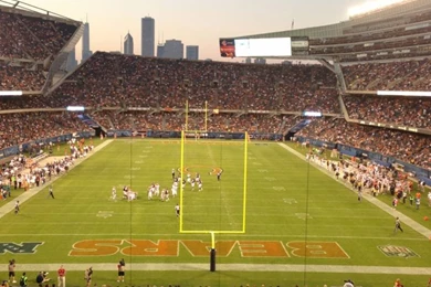 Soldier Field Section 222 Row 2 Seat 11   Chicago Bears Vs ...