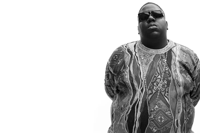 Download Wallpapers 1920x1080 Biggie Smalls, Celebrity, Singer, Bw ...