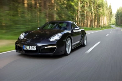 2009 TechArt Porsche Cayman Front Angle Speed 1280x960.jpg