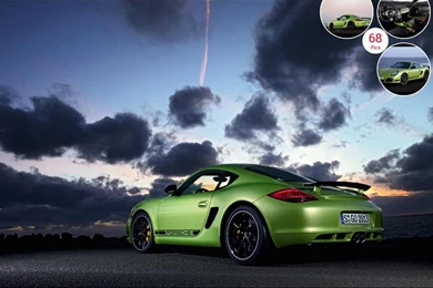 2011 Porsche Cayman R   Rear