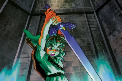 Zelda ocarina of time master sword mobile wallpaper.jpg