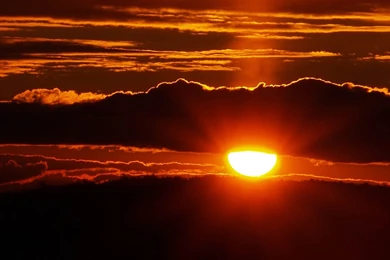 Sunset Clouds Nature Sun Skyscapes Evening Afternoon Wallpapers ...