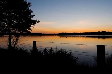 Image Of Amazing Evening Nature Lake Sunset HD Wallpapers Wallpapers ...