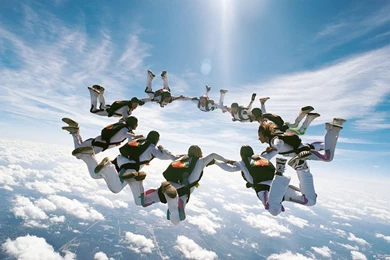 Professional Skydiving In 1280x800 Resolution   HD Desktop Wallpapers
