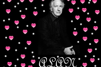 Alan Luv Hearts   Alan Rickman Wallpapers (20143043)   Fanpop