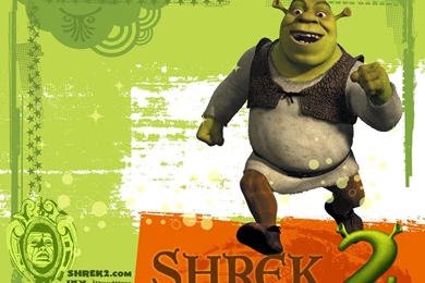 Wallpapers Green, Shrek, Shrek 2, Shrek 2 (film).