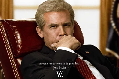 Josh Brolin As George W. Bush Movie Wallpapers Drama Movies Wallpapers