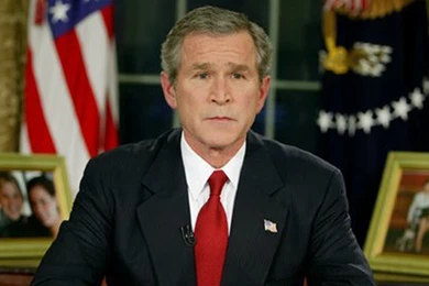 President Bush Announces Start Of Iraq War   YouTube