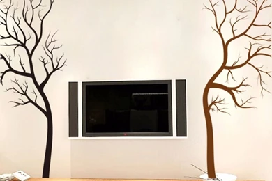 100cm*85cm Large Tree Branch Art Decor Vinyl Wall Sticker ...