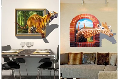 Kids Bedroom Sticker Wallpapers 3d Wall Stickers Living Room Wall ...