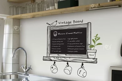 Aliexpress.com : Buy Vinyl Chalkboard Wall Stickers Wallpapers ...
