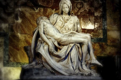 Pietà By Michelangelo Wallpapers